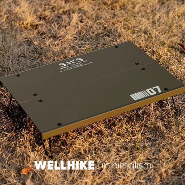 WELLHIKE SWS-07 アルミテーブル ミニテーブル フィールドホッパー フィールドラック ミリタリースタイル