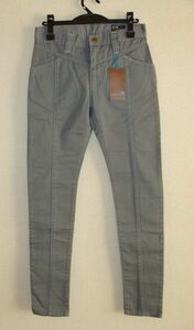 [ не использовался ]*GDC* переключатель узкие брюки XS обычная цена 18800 иен серый сделано в Японии F37