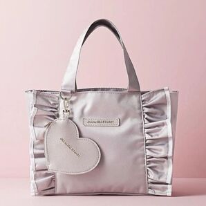 sweet スウィート付録 JILL by JILLSTUART フリルトートバッグ&ポーチチャーム
