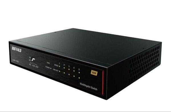 BUFFALOスイッチングハブ 5ポート全10G対応