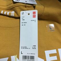 新品未使用 鬼滅の刃 UNIQLO Tシャツ Lサイズ きめつのやいば ユニクロ 半袖Tシャツ 我妻善逸 あがつまぜんいつ 映画 少年ジャンプ 集英社_画像4