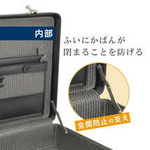 アタッシュケース ハードアタッシュ ビジネスバッグ 耐久性抜群 仕事鞄 営業鞄 メンズ A3 大容量 出張 平野鞄 ハード ダイヤル錠 b1211_画像6