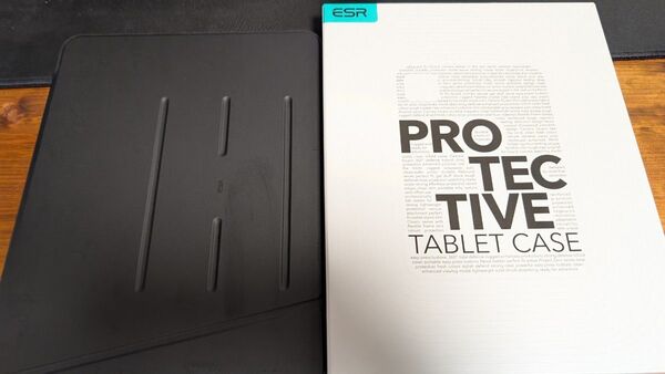 ESR iPad Air 11インチ ケース M3 (2025) / M2 (2024) Flipシリーズ ブラック
