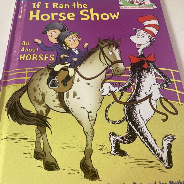 洋書 英語絵本 if i ran the horse show