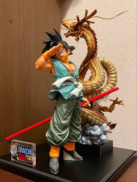 一番くじ ドラゴンボール 神龍 シェンロン ラストワン賞 黄金 リペイント おまけ付き 【悟空フィギュアは付きません】