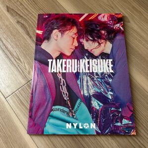 NYLON JAPAN 2020年4月号 佐藤健&渡邊圭祐コラボ写真集【未使用DVD付き】美品