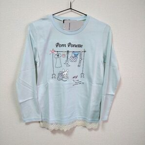 【新品未使用】ポンポネット 長袖 トレーナー カットソー 150 pom ponette ナルミヤ