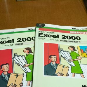 Excel 2000 セミナーテキスト 2冊セット