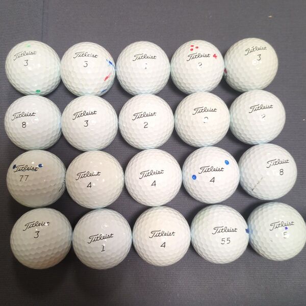 ロストボール タイトリスト PROV1 20球