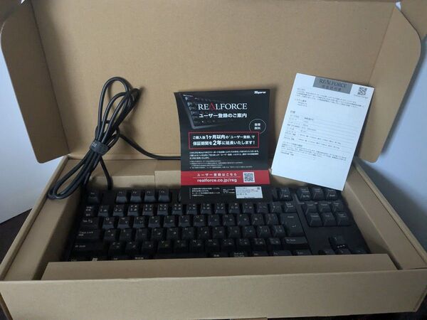 REALFORCE R3SC12 日本語/静穏/ソフトタクタイルフィーリング