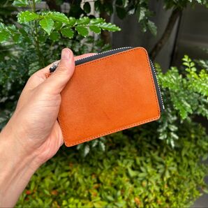栃木レザー コンパクト財布 小銭入れ コインケース メンズ キャメル