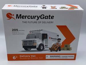 First Gear Mercury Gate Delivery Van Block Toy 205pcs / ファーストギア デリバリーバン レゴ風 ブロック おもちゃ 205ピース