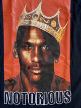 GILDAN Michael Jordan x Notorious Tシャツ/ マイケル・ジョーダン ノートリアス B.I.G. ビギー_画像3