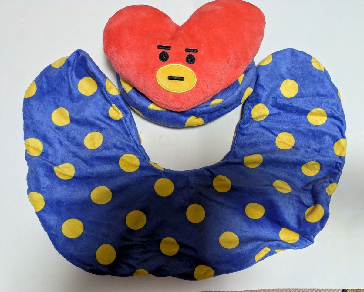 BTS　防弾少年団　BT21　TATA　テテ　テヒョン　ゴノタンネックピロー 「BT21×gonoturn」