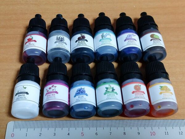レジン液用着色剤 5ml×12色