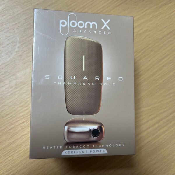 【新品未開封】【限定品】ploom X advanced シャンパンゴールド 電子タバコ本体
