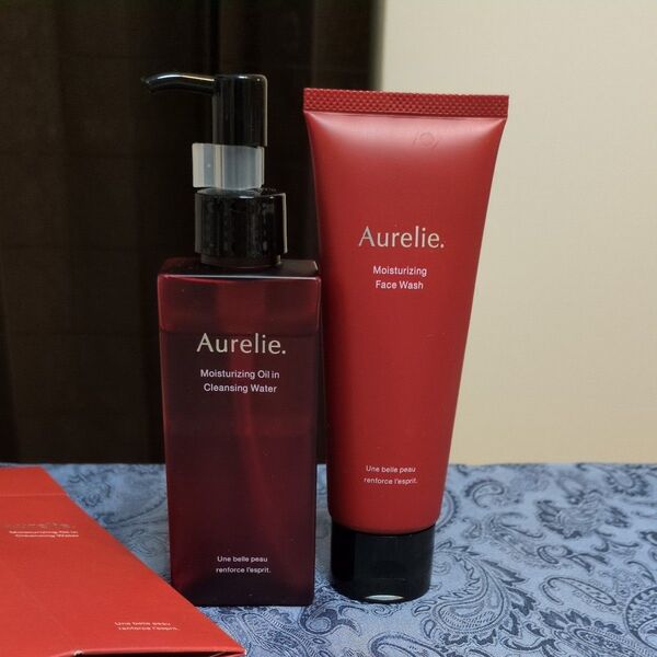 オレリー モイストオイルイン クレンジングウォーター 〈メイク落とし〉 150ml モイストフェイスウォッシュ〈洗顔料〉100g