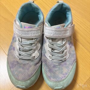 22.0cm スーパースター スニーカー 女の子