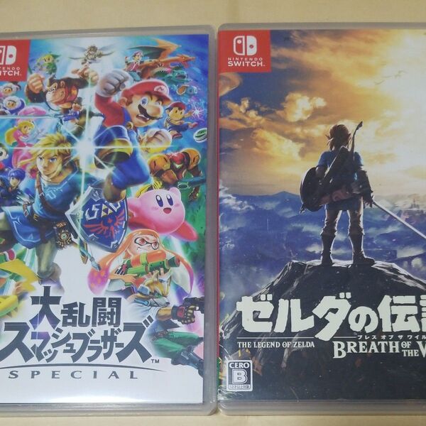677、【Switch】 大乱闘スマッシュブラザーズ SPECIAL ゼルダの伝説 ブレスオブワイルド ニンテンドースイッチ