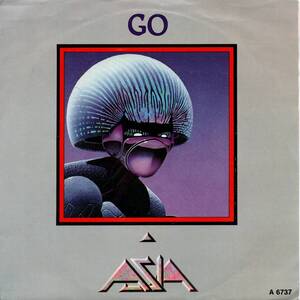 Asia 「Go/ After The War」 オランダ盤EPレコード