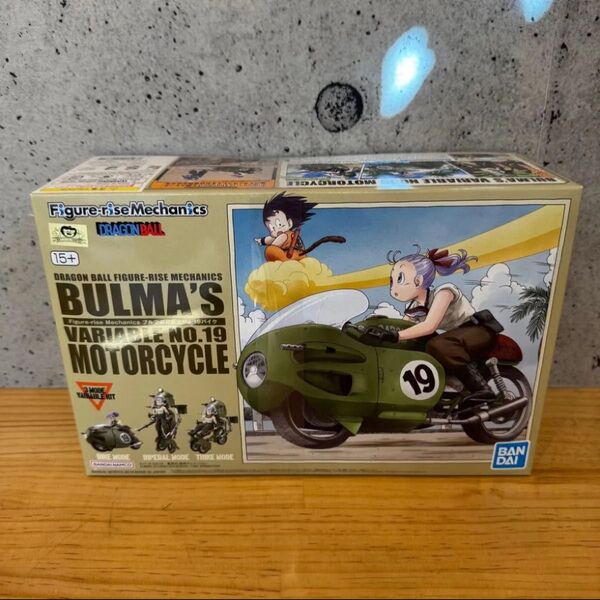 フィギュアライズメカニクス ドラゴンボール ブルマの可変式No.19バイク 色分け済みプラモデル DRAGONBALL BULMA