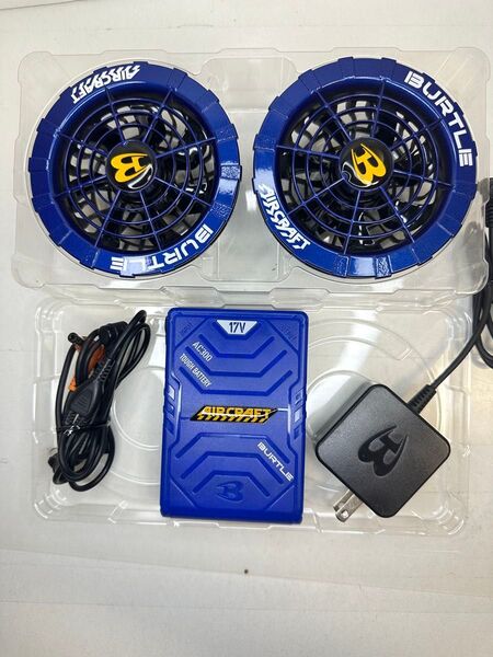 17V 空調服 バートル エアークラフト バッテリー ファンセット
