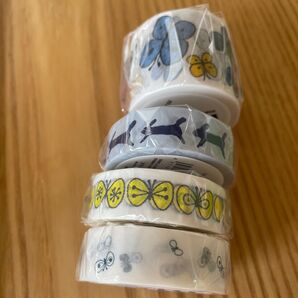 新品 4点セット ミナペルホネンなど マスキングテープ カモ井加工紙 mt