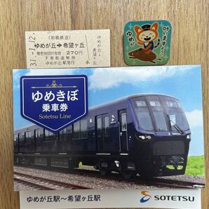 平成31年相鉄 ゆめきぼ乗車券 ピンバッジセット