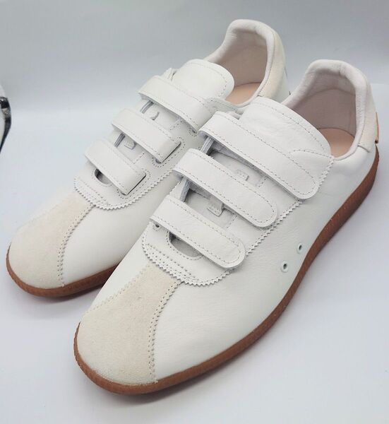 新品 Hender Scheme エンダースキーマ 25ws tim WHITE レザースニーカー 6 27.5-28.0cm