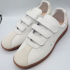 新品 Hender Scheme エンダースキーマ 25ws tim WHITE レザースニーカー 6 27.5-28.0cm