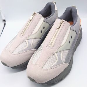 新品 Hender Scheme エンダースキーマ 25ws fastened polar レザースニーカー gray 5 40