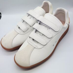 新品 Hender Scheme エンダースキーマ 25ws tim WHITE レザースニーカー 5 26.5-27.0cm