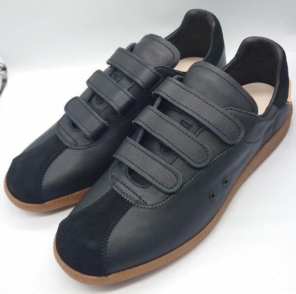 新品 Hender Scheme エンダースキーマ 25ws tim Black レザースニーカー 6 27.5〜28cm