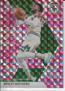 2019-20 PANINI MOSAIC 【WESLEY MATTHEWS】 PINK CAMO PRIZM ※同梱可　注意事項必読