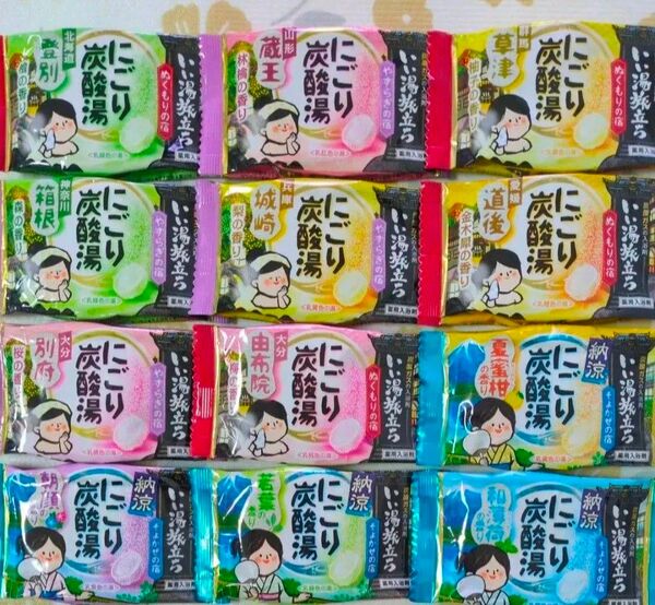 入浴剤 いい湯旅立ち12錠(温浴8錠+納涼4錠)
