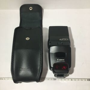 Y2449 【美品】 Canon SPEEDLITE 420EX ストロボ