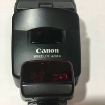 Y2449 【美品】 Canon SPEEDLITE 420EX ストロボ_画像4