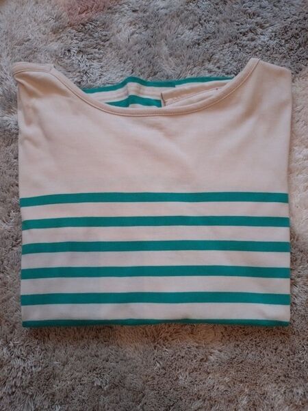 コーエン パネルボーダー 2WAYスクエアTシャツ