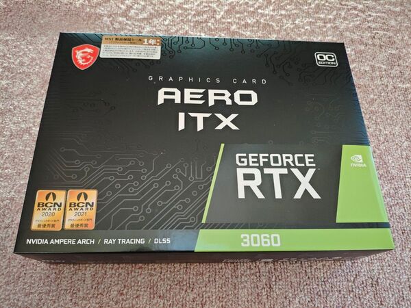 MSI RTX 3060 AERO ITX 12G OC グラフィックボード