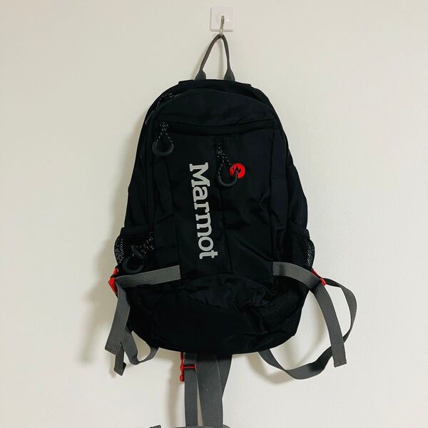 定価13,200円 美品 MARMOT デイパック 15L レインカバー付 リュック リュックサック