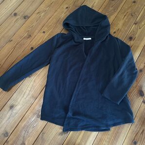 niko and... パーカー ブラック フリーサイズ