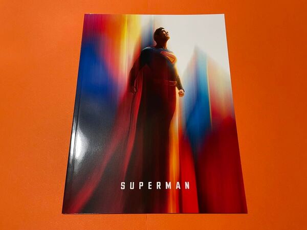 新品 未読 「スーパーマン」 映画パンフレット デイビッド・コレンスウェット レイチェル・ブロズナハン ニコラス・ホルト