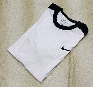 【送料無料】新品★NIKE★ナイキ 半袖 Tシャツ S 白×黒 吸汗速乾 644785