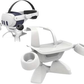 VRヘッドセットスタンド ロボットデザイン, for Meta Quest 2/3/Pro/PICO 4 / PS VR2