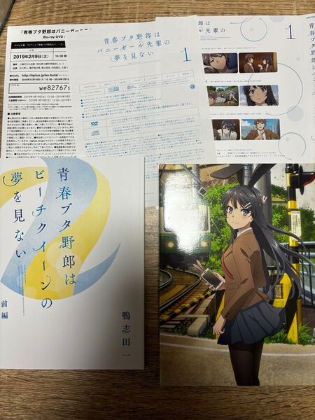 青春ブタ野郎はバニーガール先輩の夢を見ない dvd