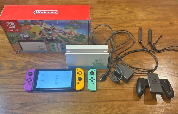 【動作確認済】Nintendo Switch あつまれどうぶつの森セット