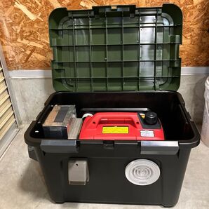 かなり静か!災害時の決定版!発電機 静音ボックス セット 災害時 ナカトミ発電機 EIVG-900D