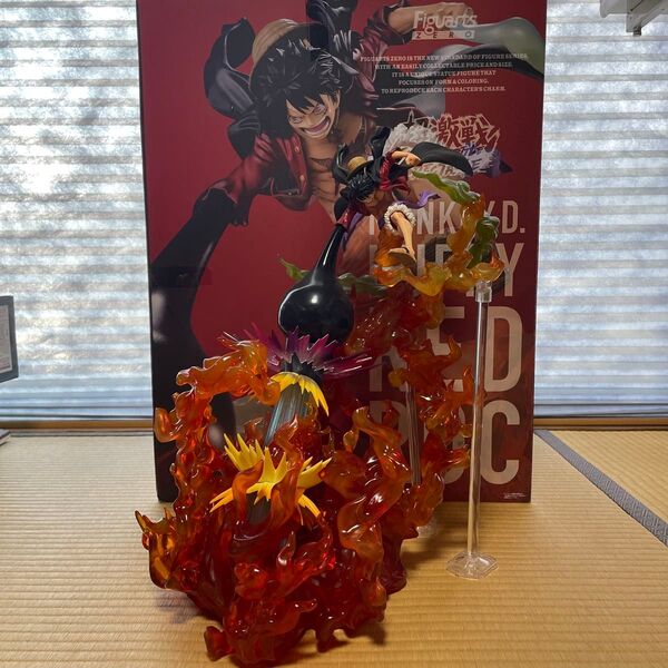 【開封品】フィギュアーツZERO ワンピース 超激戦 EXTRA BATTLE SPECTACLE ルフィ -業火拳銃-