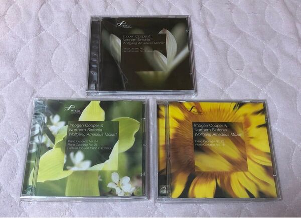 Imogen Cooper&Northern Sinfonia MOZART PFCON23&9、24&25、22&18 CD3点