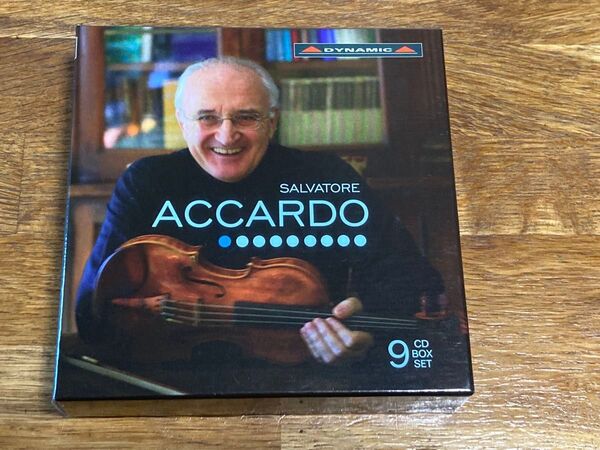 SALVATORE ACCARDO 9CD-BOX SET CDS 715/1-9 2011年発売 輸入盤 DYNAMIC